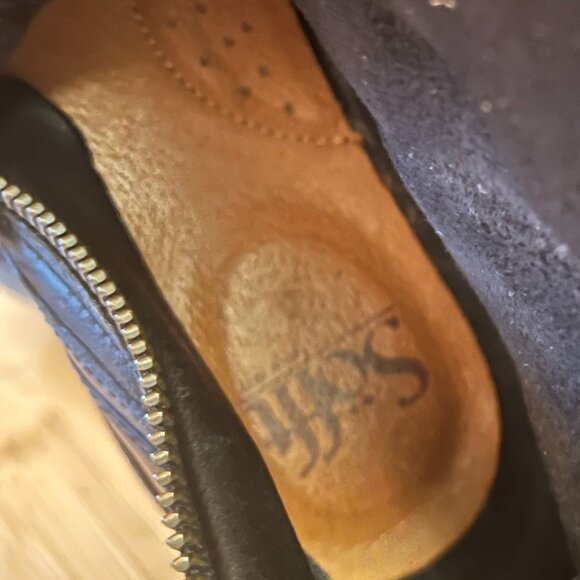 Söfft Italian Leather Bootie Women's Sz 7 M/W - Picture 11 of 12
